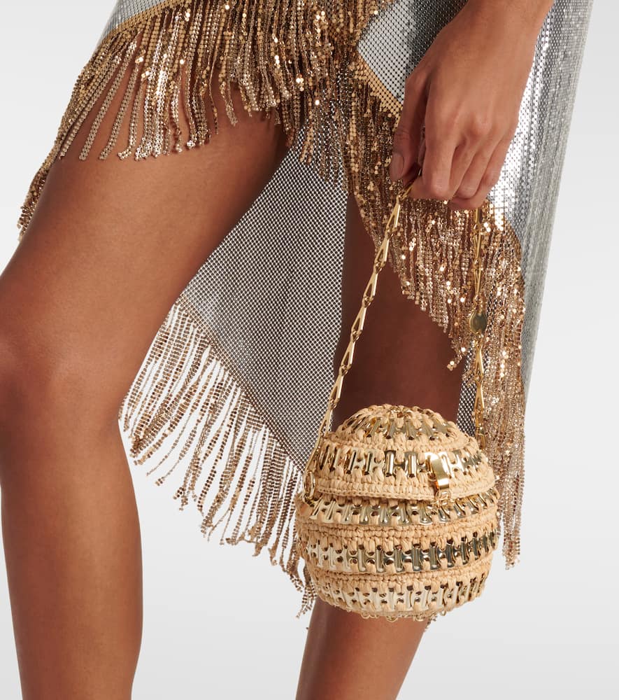 Rabanne 1969 Ball embellished shoulder bag