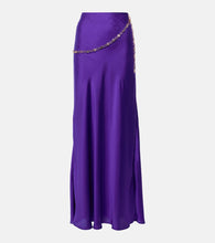 Rabanne Chain-detail maxi skirt - Rabanne 链条装饰长裙