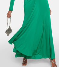 Rabanne Chain-embellished jersey maxi dress