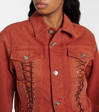 Rabanne Cropped denim jacket