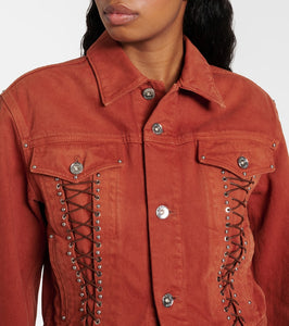 Rabanne Cropped denim jacket