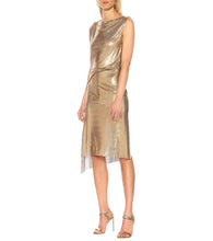 Rabanne Draped mesh dress