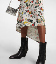 Rabanne Floral jersey midi dress