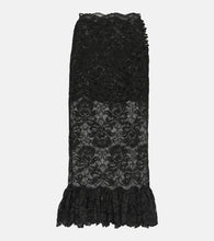 Rabanne Lace midi skirt - Rabanne蕾丝中长裙