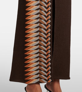 Rabanne Lamé jacquard maxi dress