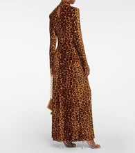 Rabanne Leopard-print maxi dress