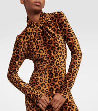 Rabanne Leopard-print maxi dress
