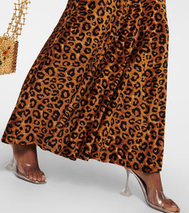 Rabanne Leopard-print maxi dress