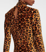 Rabanne Leopard-print maxi dress