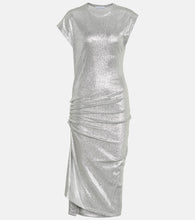 Rabanne Metallic jersey dress. Rabanne 金属色针织连衣裙