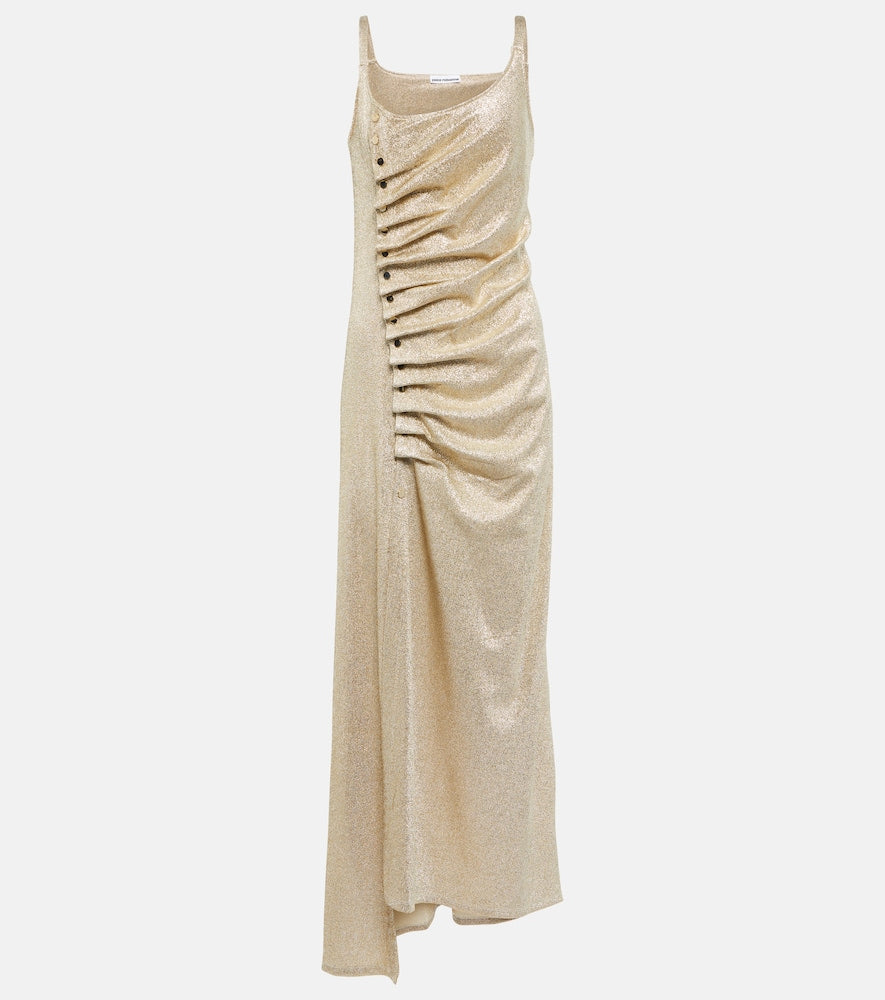 Rabanne Metallic wrap dress. Rabanne 金属色裹身裙