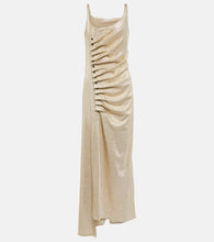 Rabanne Metallic wrap dress. Rabanne 金属色裹身裙
