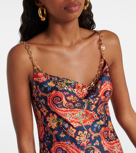 Rabanne Paisley maxi dress