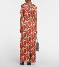 Rabanne Printed maxi dress