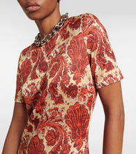 Rabanne Printed maxi dress