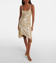 Rabanne Ruched Lurex√Ç¬Æ minidress