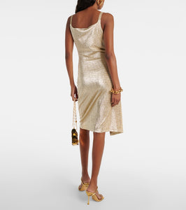 Rabanne Ruched Lurex√Ç¬Æ minidress