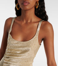 Rabanne Ruched Lurex√Ç¬Æ minidress