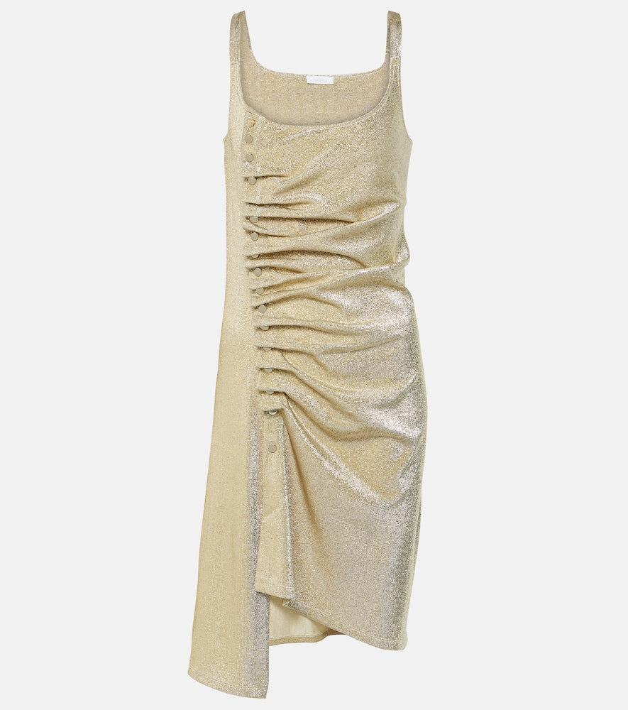 Rabanne Ruched Lurex√Ç¬Æ minidress. Rabanne 褶饰卢勒克斯纱√ÇØÆ 迷你连衣裙