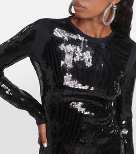 Rabanne Sequined minidress