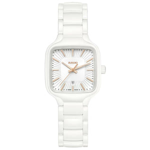 Rado True Square White Ceramic Watch | 29mm | R27072012