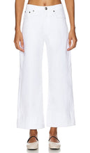 Rag & Bone Andi With Cuff Wide Leg in White - Rag & Bone Andi avec jambe large à revers en blanc - Rag & Bone Andi 白色袖口阔腿裤 - Rag & Bone Andi mit Manschette und weitem Bein in Weiß - Rag & Bone Andi 위드 커프 와이드 레그 화이트 색상 - Rag & Bone Andi con polsino gamba larga in bianco