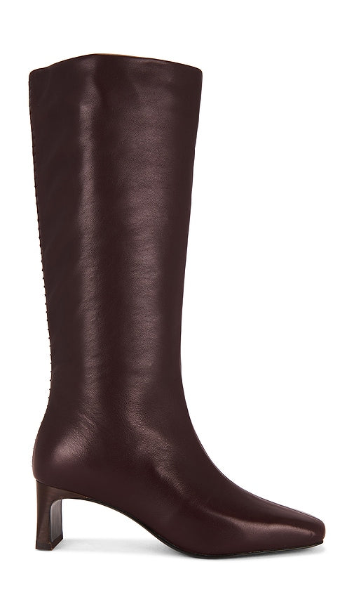 Rag & Bone Astor Boot in Burgundy | Bordeaux Heeled Boots for Women