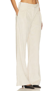 Rag & Bone Bennett Cord Pant in Ivory