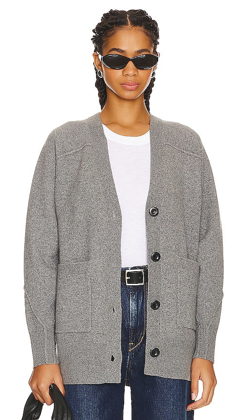 Rag & Bone Bridget Cardigan in Grey - Rag & Bone Cardigan Bridget en Gris - Rag & Bone Bridget 灰色开衫 - Rag & Bone Bridget Cardigan in Grau - Rag & Bone 브리짓 가디건그레이 색상 - Cardigan Rag & Bone Bridget in grigio