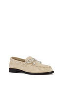 Rag & Bone Carter Boat Shoe in Cream