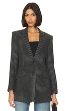 Rag & Bone Charles Italian Wool Blazer in Grey
