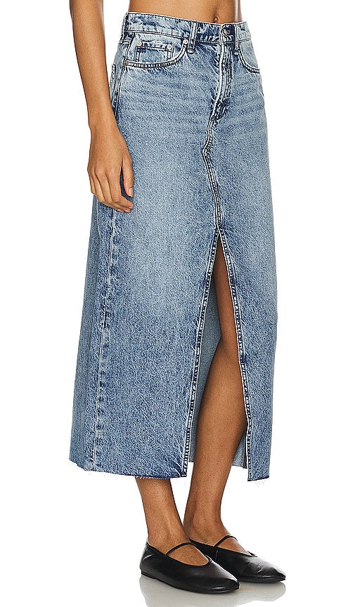 Rag & Bone Clara Maxi Skirt in Blue