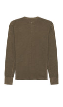 Rag & Bone Classic Flame Henley in Olive