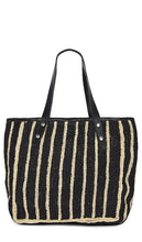 Rag & Bone Daily Straw Tote in Black