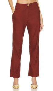 Rag & Bone Dawn Pant in Brown - Pantalon Rag & Bone Dawn en marron - Rag & Bone Dawn 棕色长裤 - Rag & Bone Dawn Hose in Braun - Rag & Bone 던 팬츠 - Pantaloni Rag & Bone Dawn in marrone