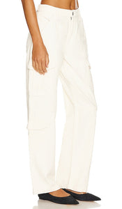 Rag & Bone Featherweight Cailyn Cargo in Ivory