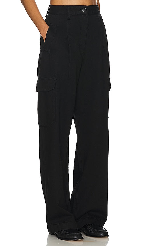 Rag & Bone Featherweight Cassidy Tailored Cargo in Black