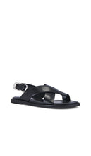 Rag & Bone Gia Toe Loop Sandal in Black