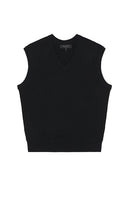 Rag & Bone Harvey Sweater Vest in Black - Rag & Bone - Harvey - Gilet pull en noir - Rag & Bone Harvey 黑色毛衣背心 - Rag & Bone Harvey Pulloverweste in Schwarz - Rag & Bone Harvey 스웨터 조끼블랙 색상 - Gilet maglione Rag & Bone Harvey in nero