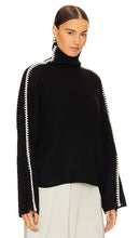 Rag & Bone Ingrid Rib Turtleneck in Black