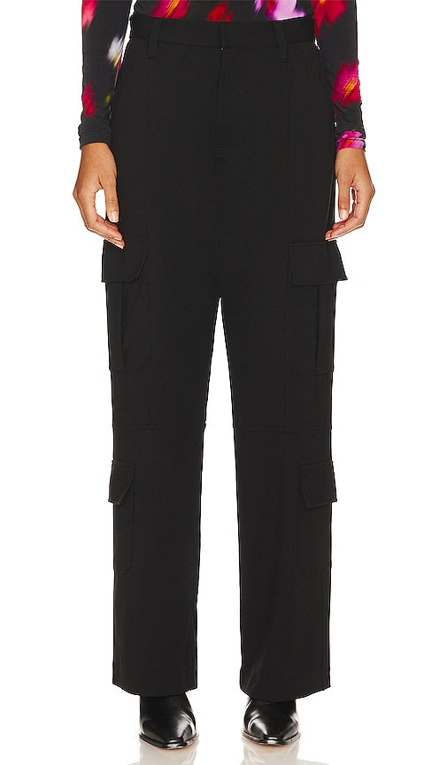 Rag & Bone Irina Cargo Pant in Black - Pantalon cargo Rag & Bone Irina en noir - Rag & Bone Irina 黑色工装裤 - Rag & Bone Irina Cargohose in Schwarz - Rag & Bone Irina 카고 팬츠 - Pantaloni cargo Irina Rag & Bone in nero