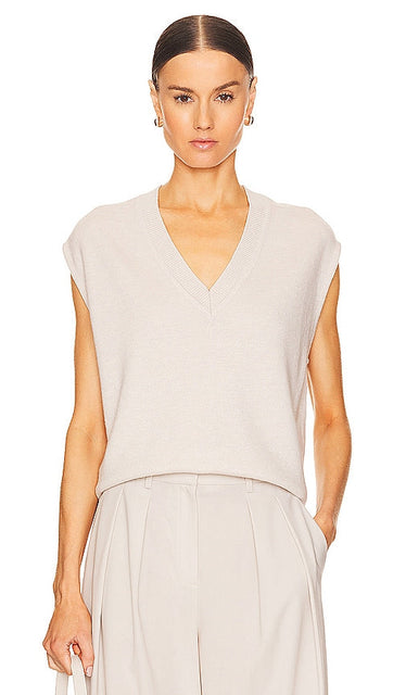 Rag & Bone Joy Vest in Ivory - Gilet Rag & Bone Joy en ivoire - Rag & Bone Joy 象牙色背心 - Rag & Bone Joy Weste in Elfenbein - Rag & Bone 조이 베스트 색상 - Gilet Rag & Bone Joy in avorio