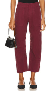 Rag & Bone Leyton Workwear Pant in Burgundy - Pantalon de travail Rag & Bone Leyton en bordeaux - Rag & Bone Leyton 酒红色工装裤 - Rag & Bone Leyton Arbeitskleidungshose in Burgunderrot - Rag & Bone 레이튼 워크웨어 팬츠 - Pantaloni da lavoro Rag & Bone Leyton in Borgogna