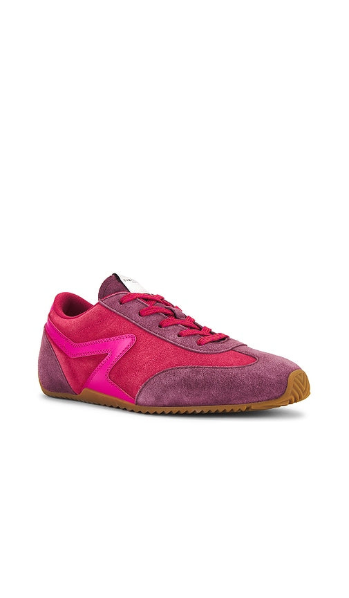 Rag & Bone Retro Runner Slim Ultra Sneaker in Fuchsia