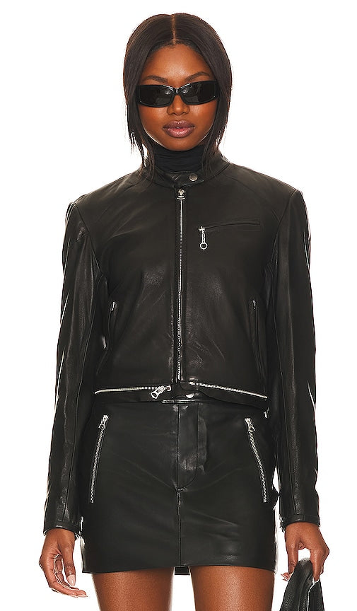Rag & Bone Sedona Moto Jacket in Black