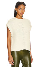 Rag & Bone Shane Knit Vest in Beige