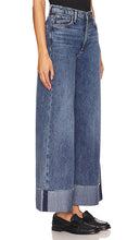 Rag & Bone Sofie Cuff Crop in Blue