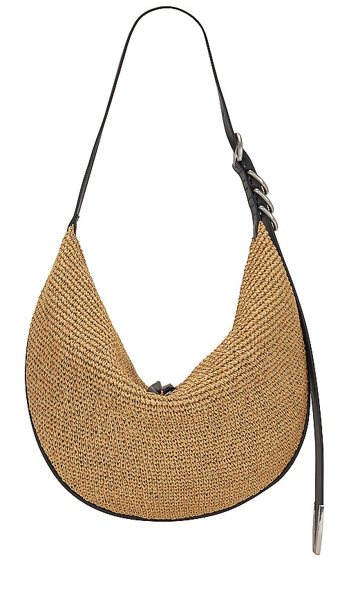 Rag & Bone Spire Straw Hobo in Tan