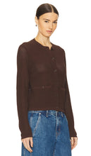 Rag & Bone Viola Cardigan in Chocolate