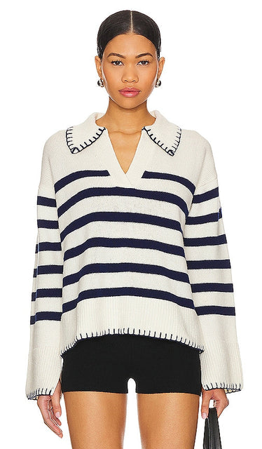 Rails Athena Sweater in Ivory - Pull Rails Athena en ivoire - Rails Athena 象牙色毛衣 - Rails Athena Pullover in Elfenbein - Rails Athena 스웨터 아이보리 색상 - Maglione Rails Athena in avorio